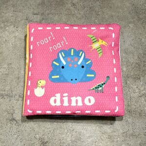 Dinosaurs Dino Roar Roar Soft  Cloth Crinkle Numbers Book Baby Toddlers